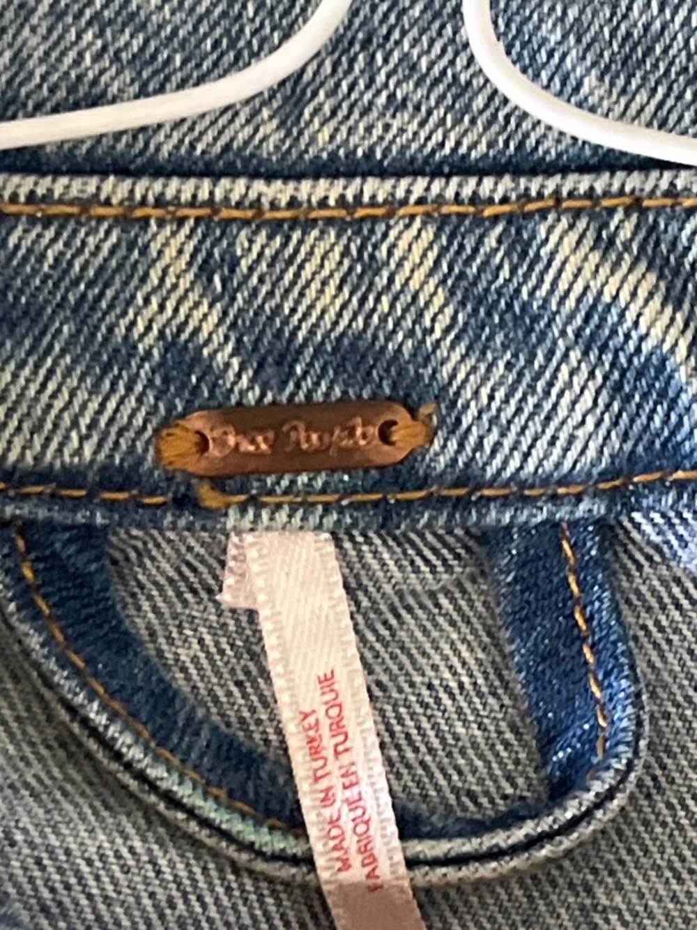 Free People Denim Trucker Jacket - Picture 3 of 3
